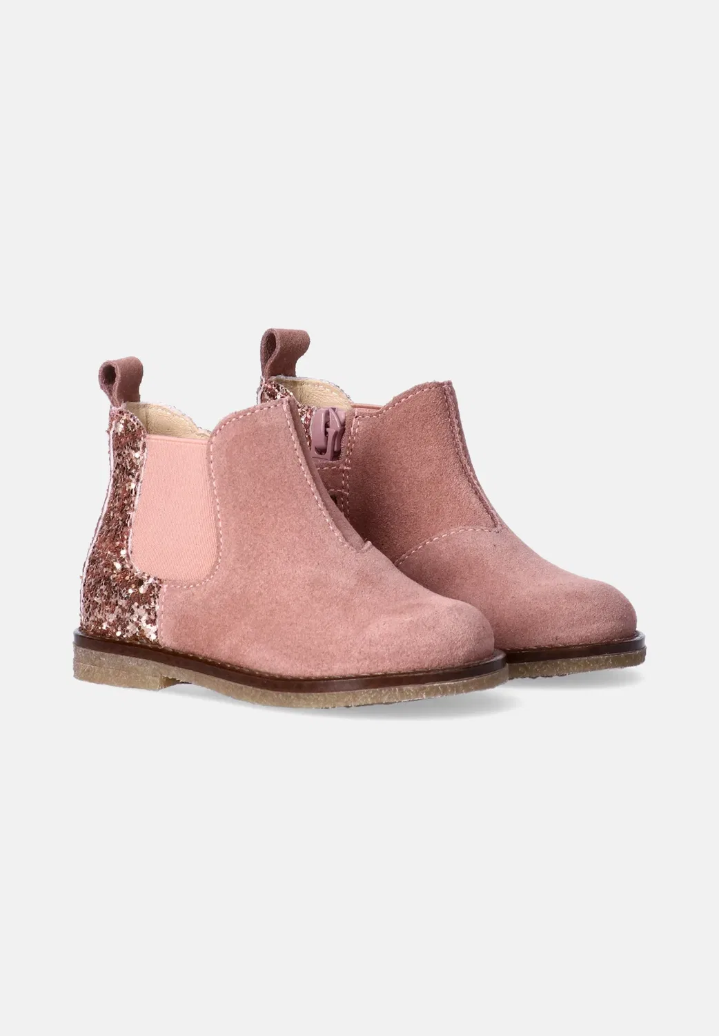 Stivaletti da bambina с блестками - детская обувь Walkey, Rosa — фото 2