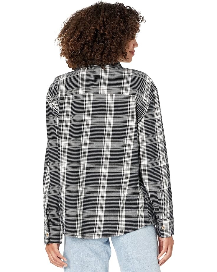 

Топ Roxy Ridge Creek Top, цвет Anthracite Please Plaid