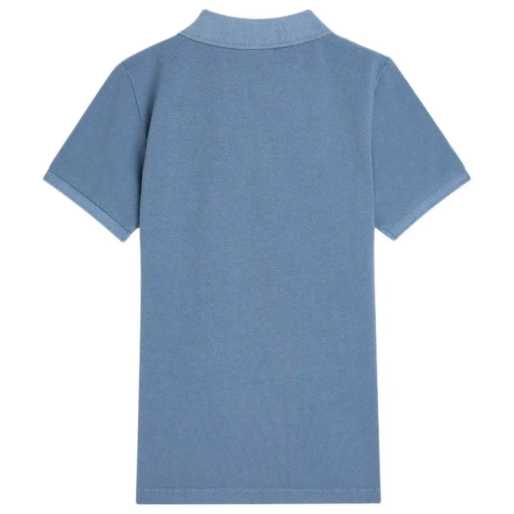 Детская футболка-поло с коротким рукавом Seasonal Core 182002 Scotch & soda, Blue — фото 2