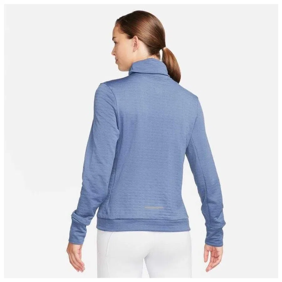 Женский свитшот с высоким воротником Swift Element Therma-Fit Nike, Синий — фото 2