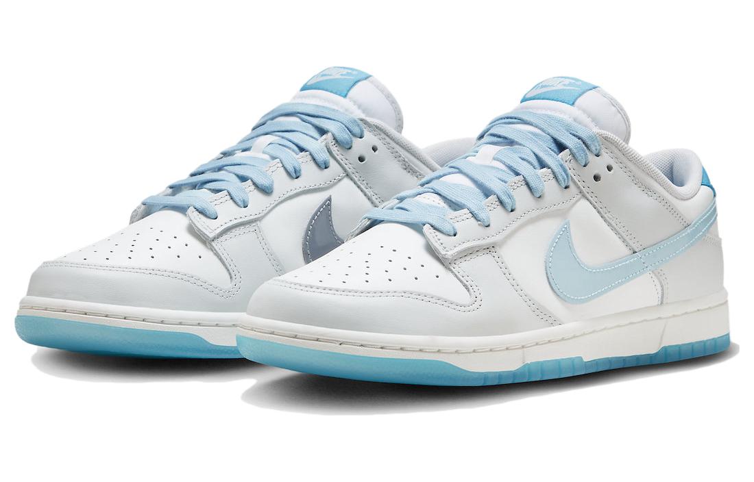 Кроссовки Nike Dunk Low 520, белый/голубой — фото 3