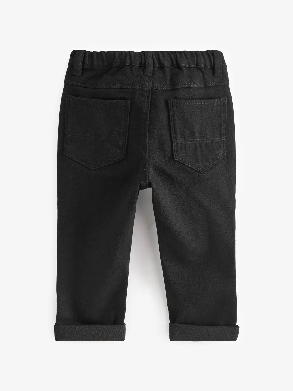 Джинсы Regular Fit, Black Denim Next, Черный — фото 2