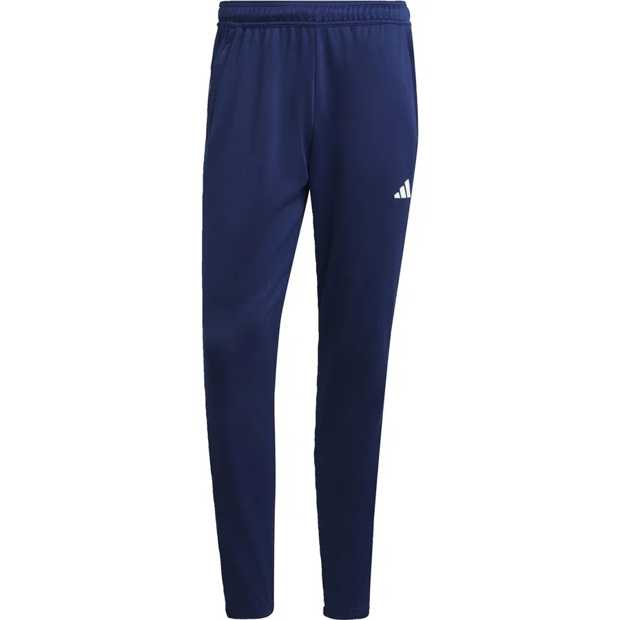 Спортивные штаны с утяжкой и зауженным низом adidas Performance, Сине-белый — фото 3