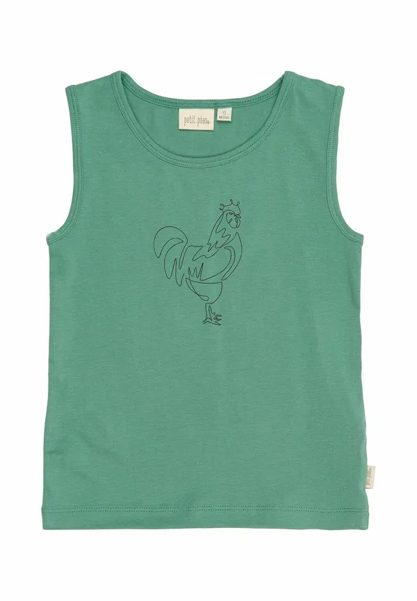 Комплект из 2 футболок с принтом Star Petit Piao eggnog rooster aop — фото 3