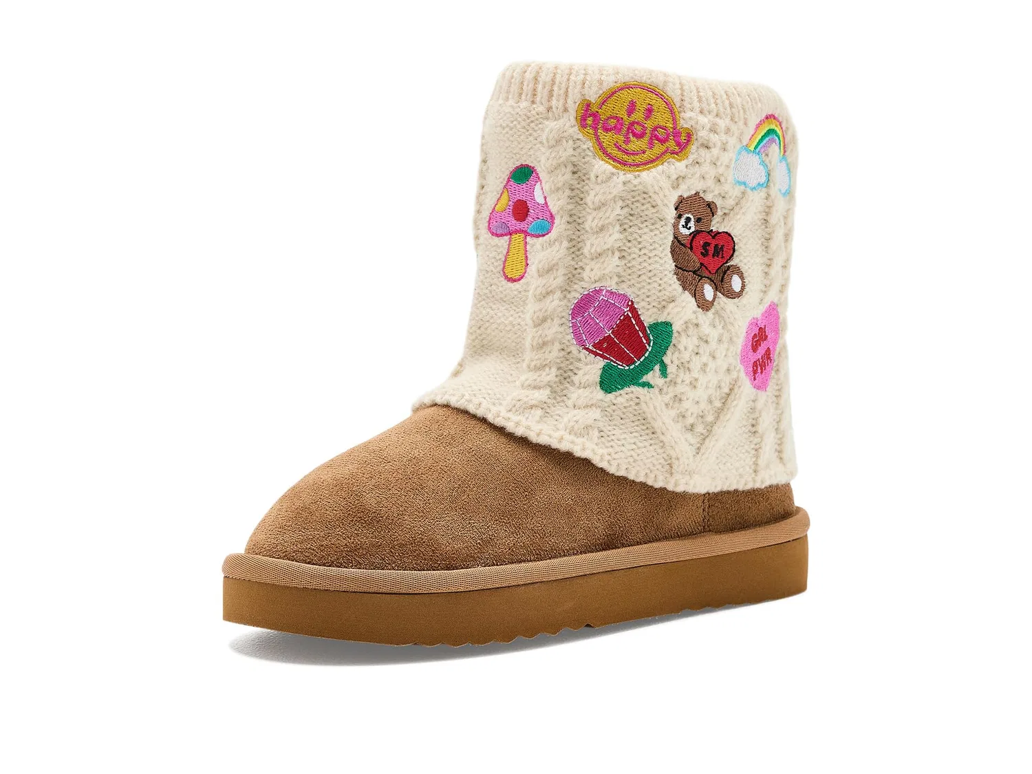 Ботинки Mochi (для маленьких и больших детей) Steve Madden Kids, Cognac