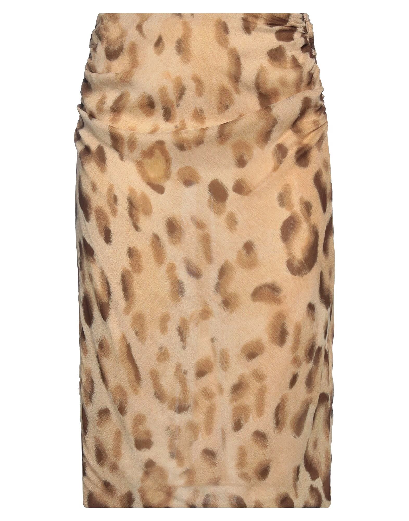 

Юбка миди Celine, песочный