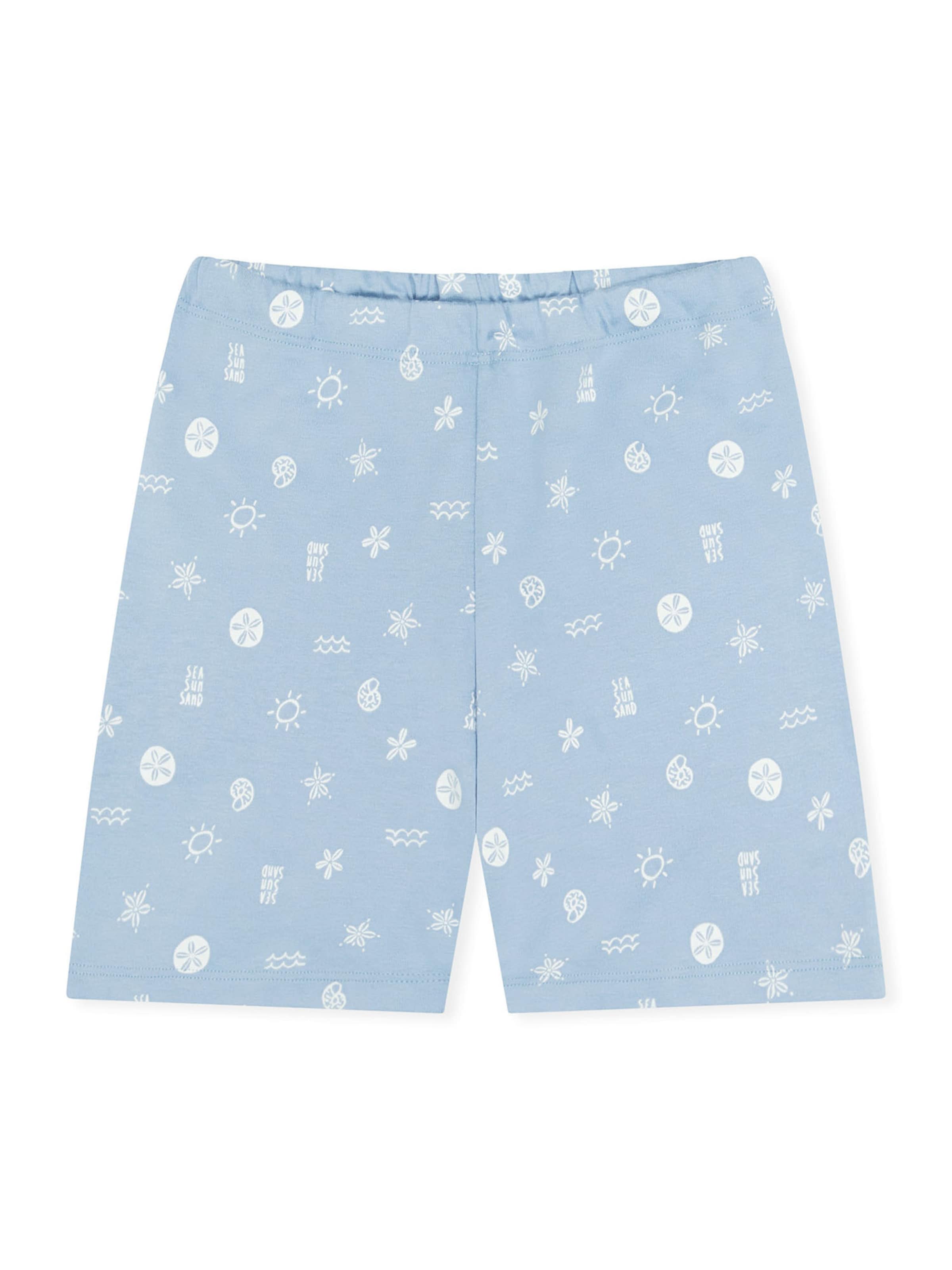 SCHIESSER Пижама 'Kids Nightwear' в светло-синем и темно-синем цветах — фото 3