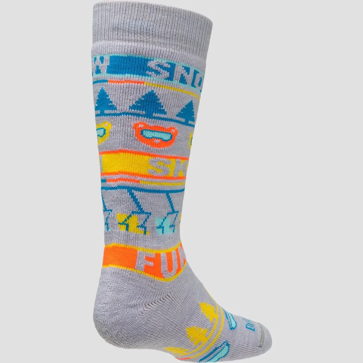 Детские носки для мальчиков в 2-комплекте Ski Merino Sock Bridgedale, серый — фото 3