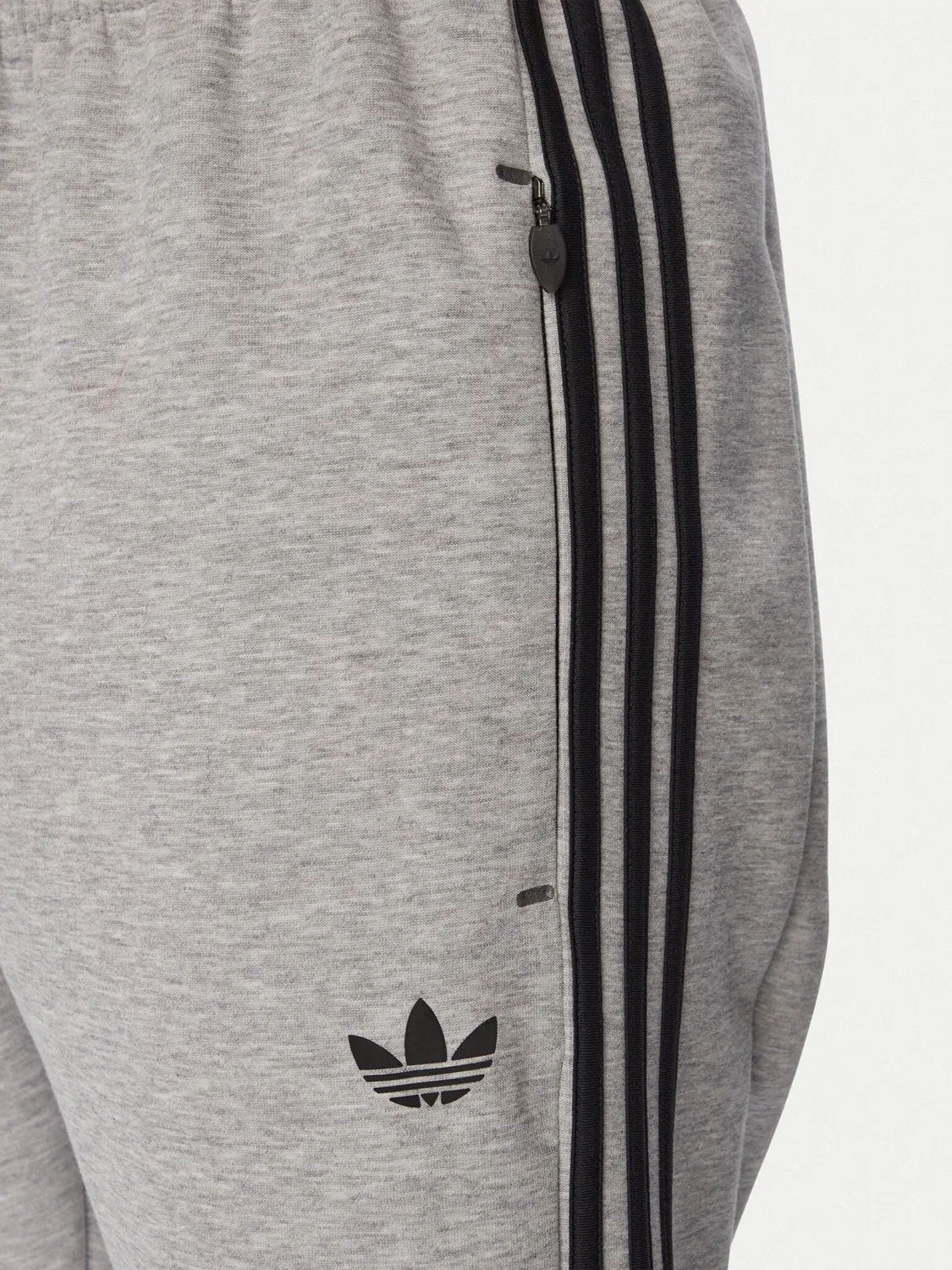 Мужские спортивные штаны стандартного кроя Spacer Teamgeist Cutline Cuffed Adidas, серый — фото 4
