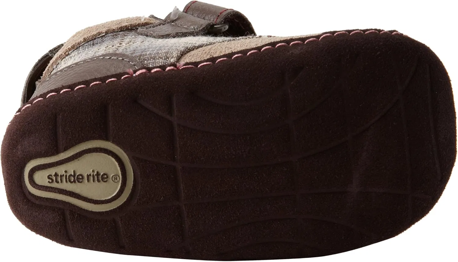 Детские кроссовки для мальчиков Brent Stride Rite, Brown/Plaid — фото 3