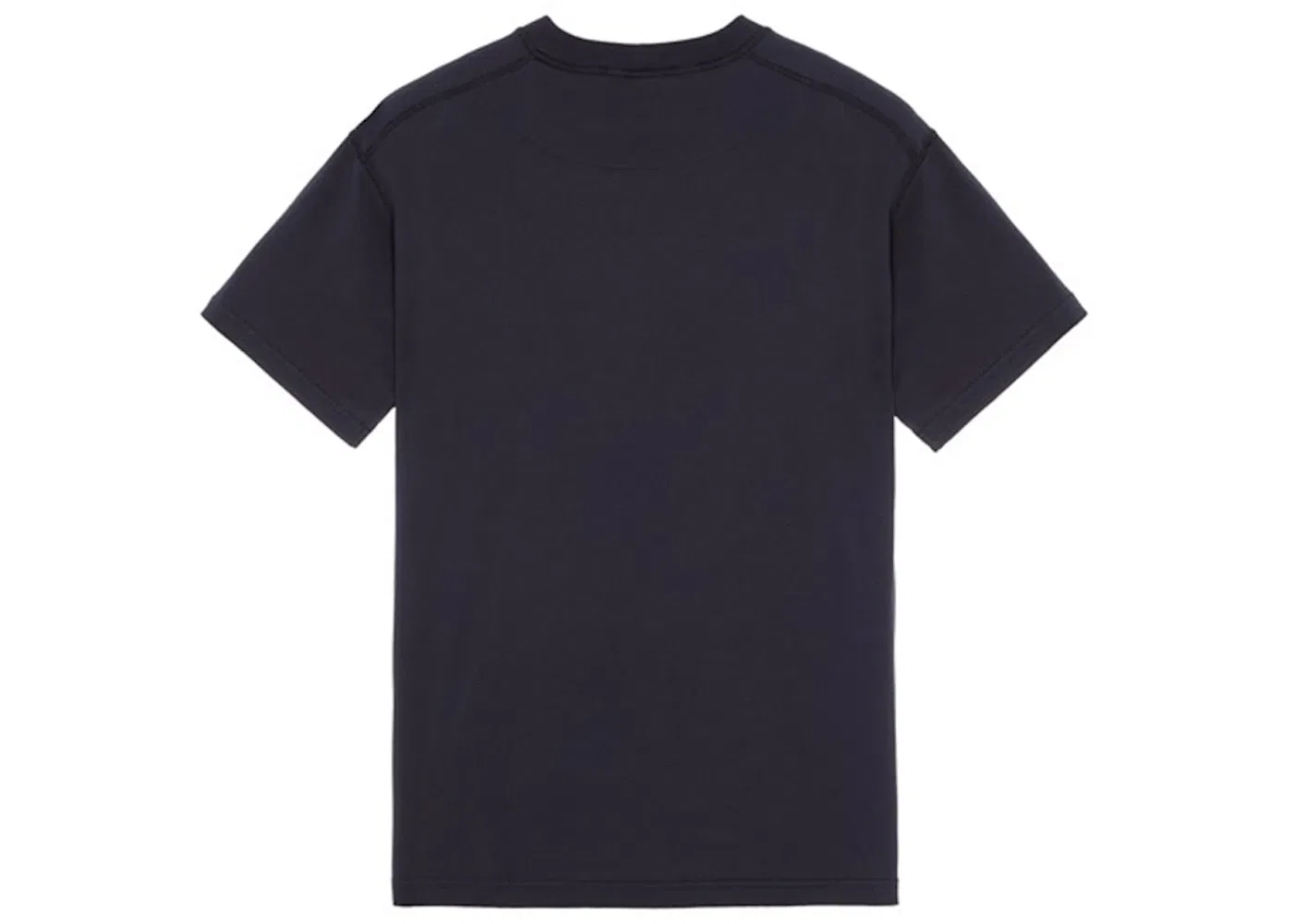 Мужская футболка из органического хлопка с эффектом Fissato Stone Island, Navy Blue — фото 2
