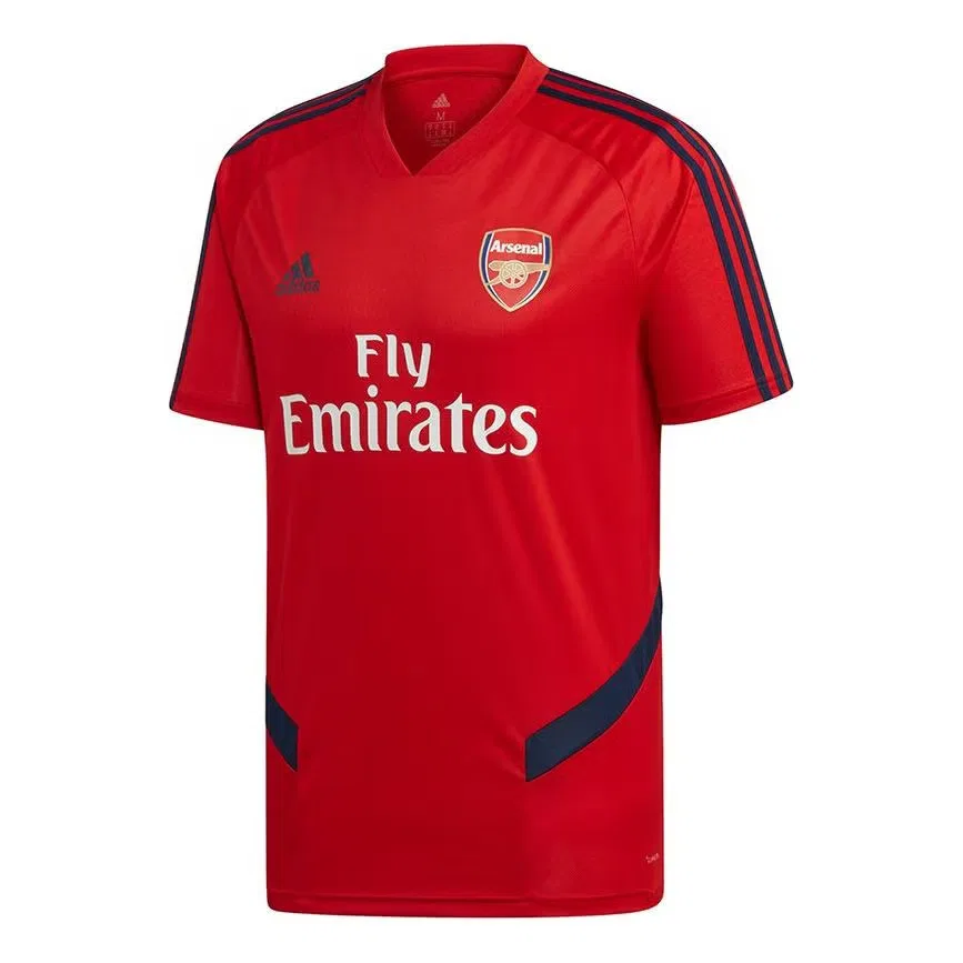 Футболка тренировочная с коротким рукавом Arsenal Adidas, красный