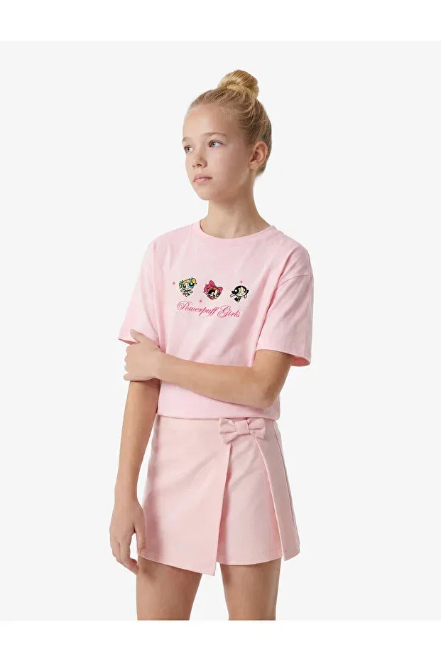 Детская футболка для девочек с принтом Powerpuff Girls Koton, Rose — фото 2