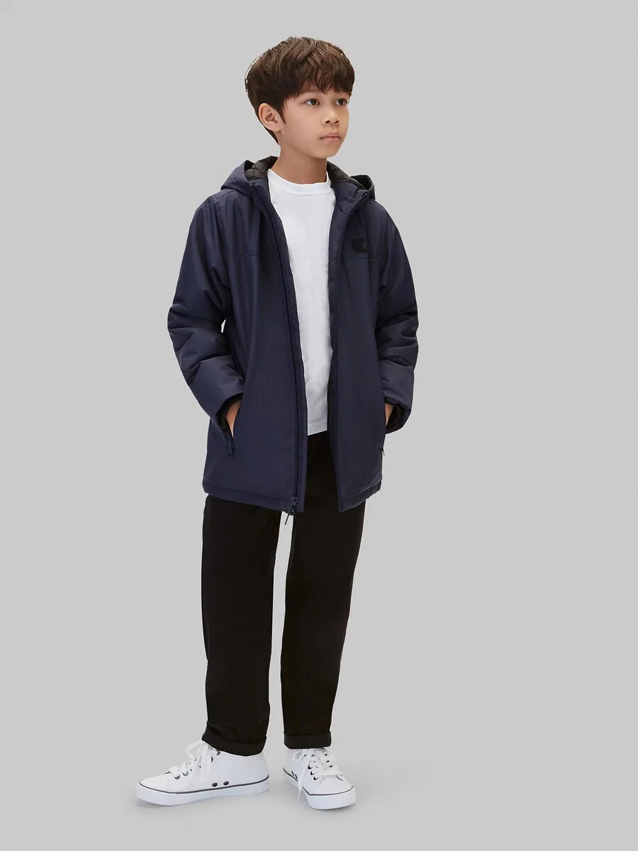 Куртка Calvin Klein JeansBetween-Season Jacket темно-синего цвета — фото 4