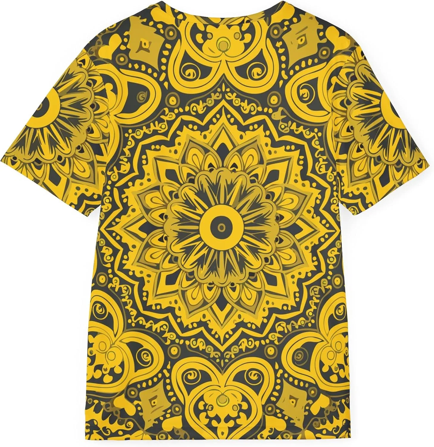 Футболка с индийским принтом Mandala Tee, Multicolor — фото 4