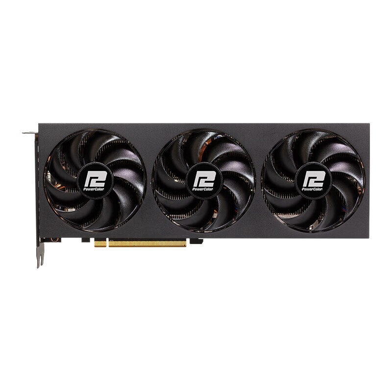 

Видеокарта PowerColor AMD Radeon RX 7700 XT Fighter, 12Гб, ‎RX7700XT 12G-F/OC, черный