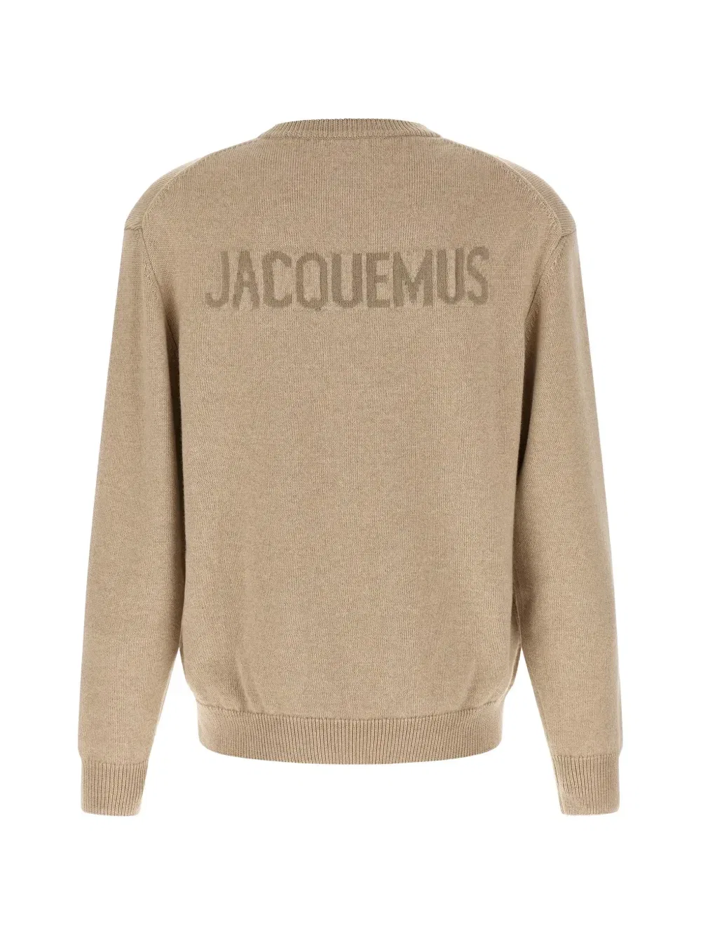Вязаный свитер Moulin JACQUEMUS, бежевый — фото 2