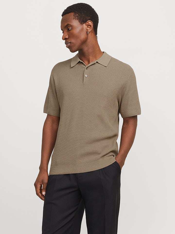 

Футболка поло Cooper Jack & Jones, светло-коричневый
