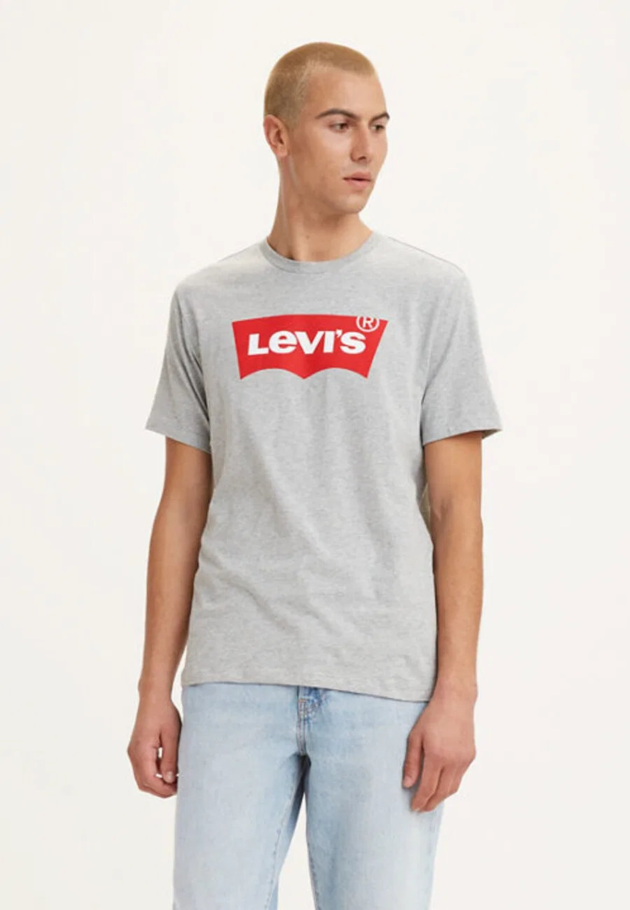 Футболка LEVI'S Regular, цвет «пятнистый серый» — фото 2