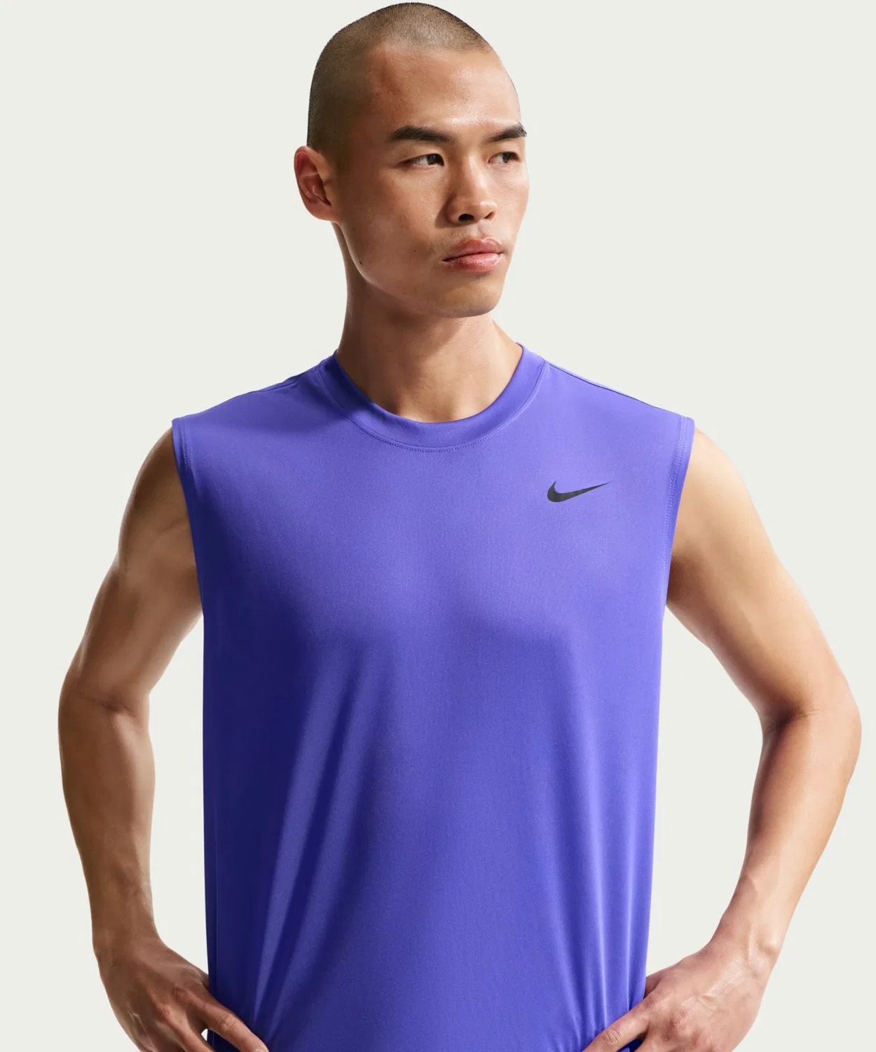 Мужская майка без рукавов с принтом NIKE, Violet