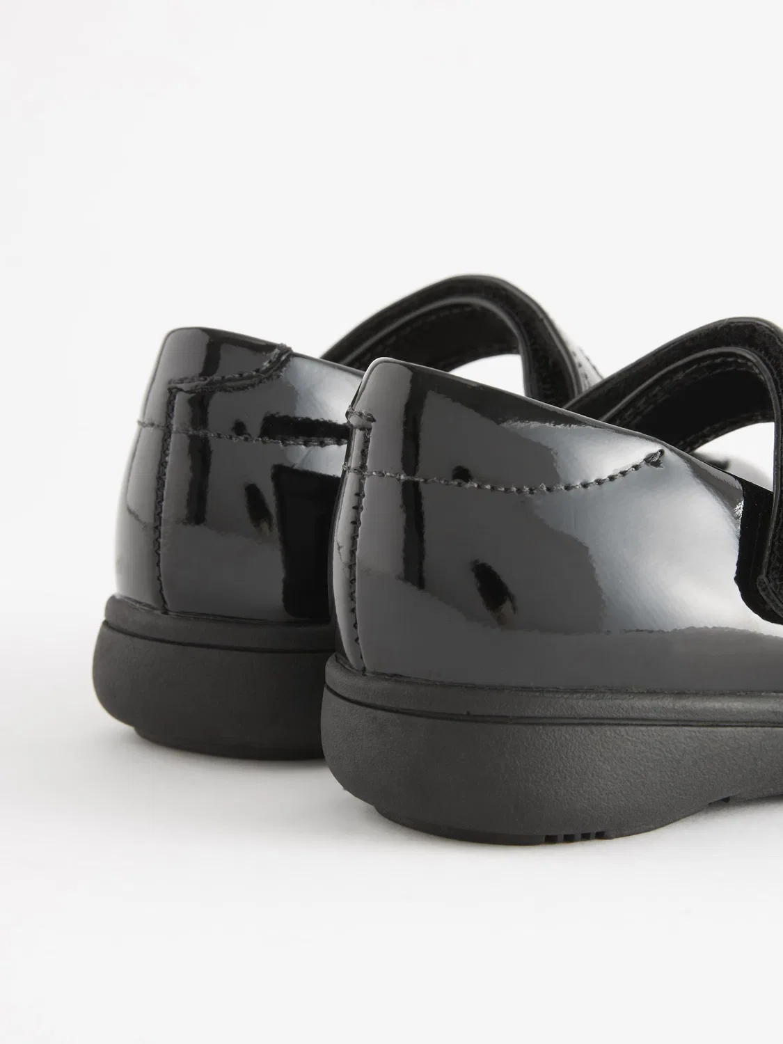 Туфли Мэри Джейн Black Patent School Junior Butterfly Next, черный лакированный — фото 3