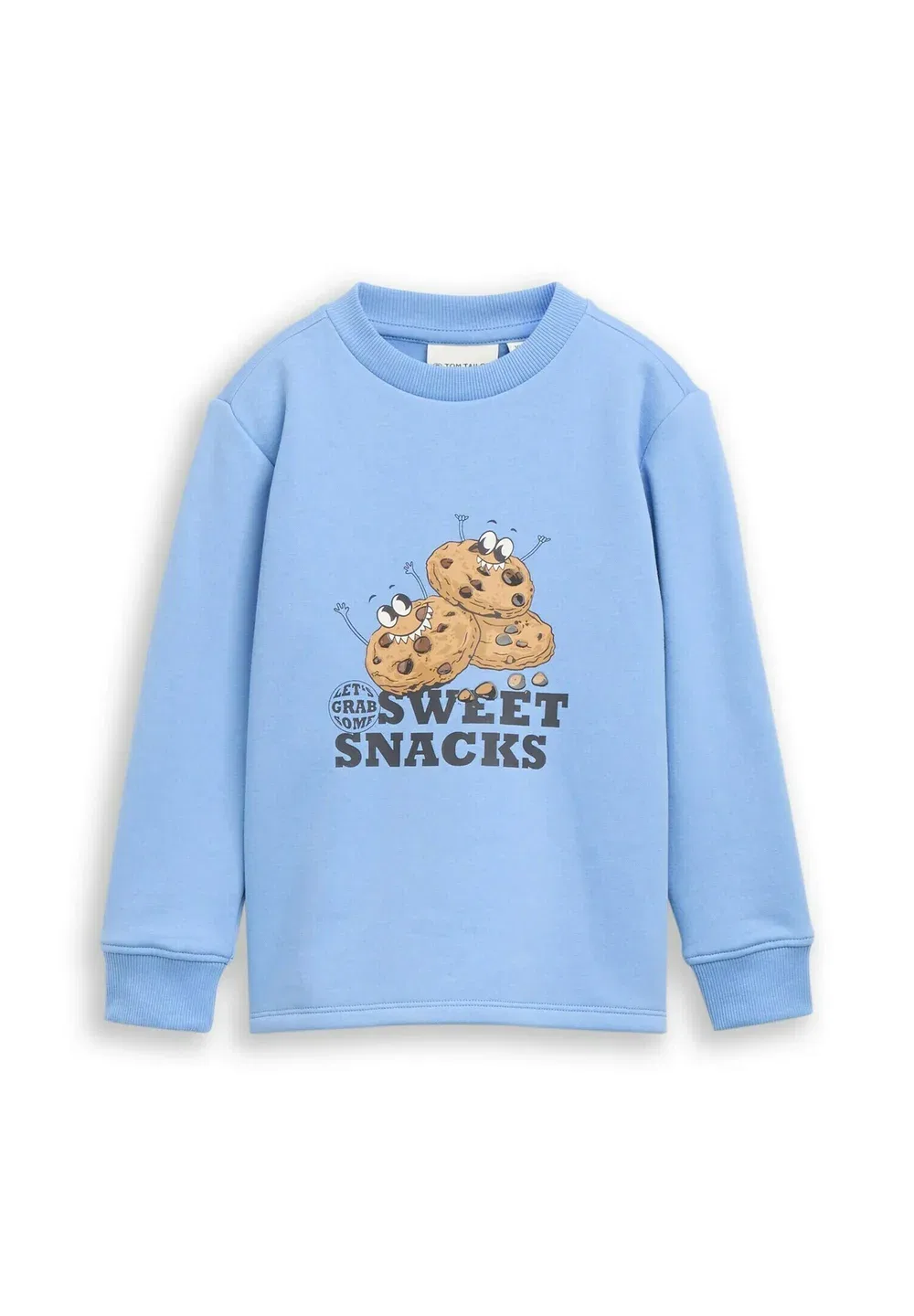 Толстовка Strick & sweatshirts с принтом - толстовка Tom Tailor, Light Blue
