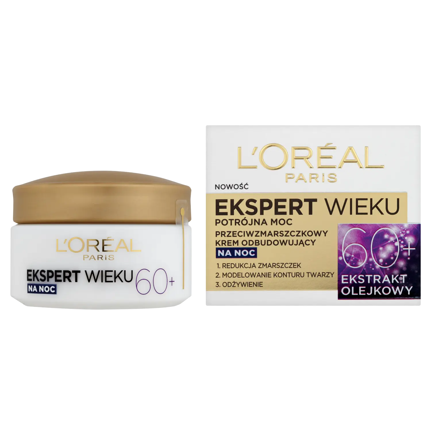 

L'Oréal Paris Ekspert Wieku Крем ночной против морщин Cell Rebuilding 60+, 50 мл