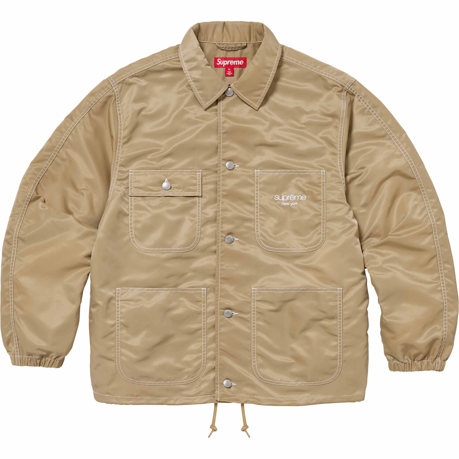 

Пальто Supreme Nylon Chore, коричневый