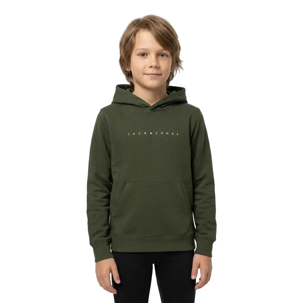 Худи Star Jack & Jones, зеленый — фото 2
