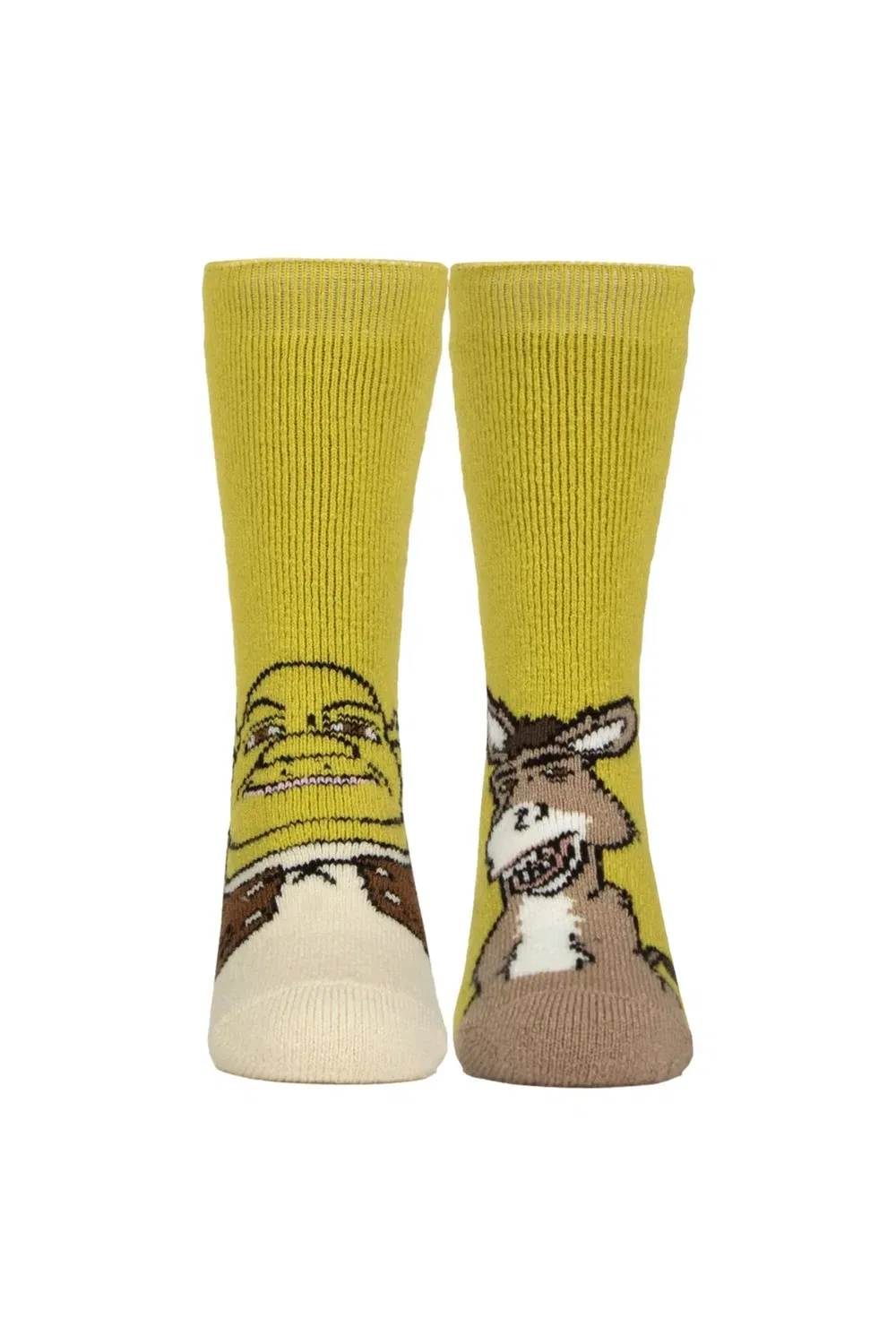 Носки с принтом и мягким начесом, модель Thermal, Heat Holders, Green