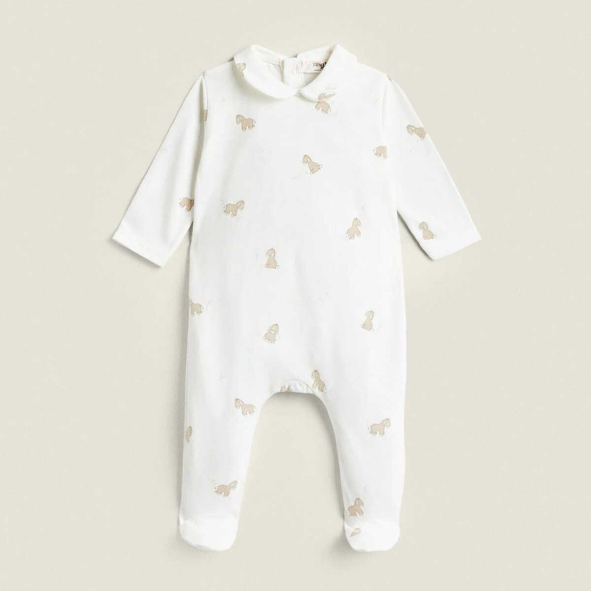 

Детский комбинезон Zara Home Donkey, кремовый