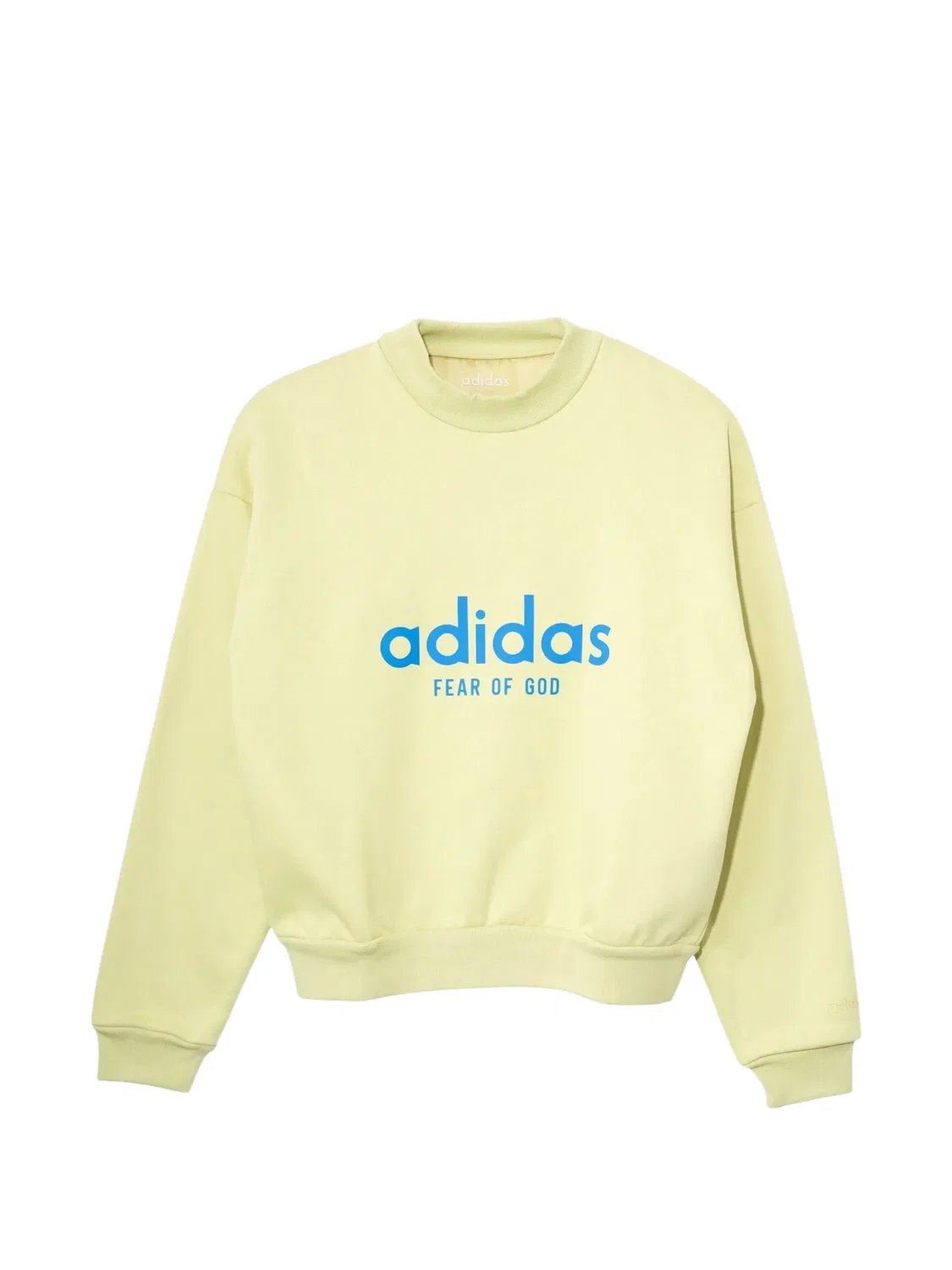 Свитер с логотипом из коллаборации с Fear of God Adidas, зеленый
