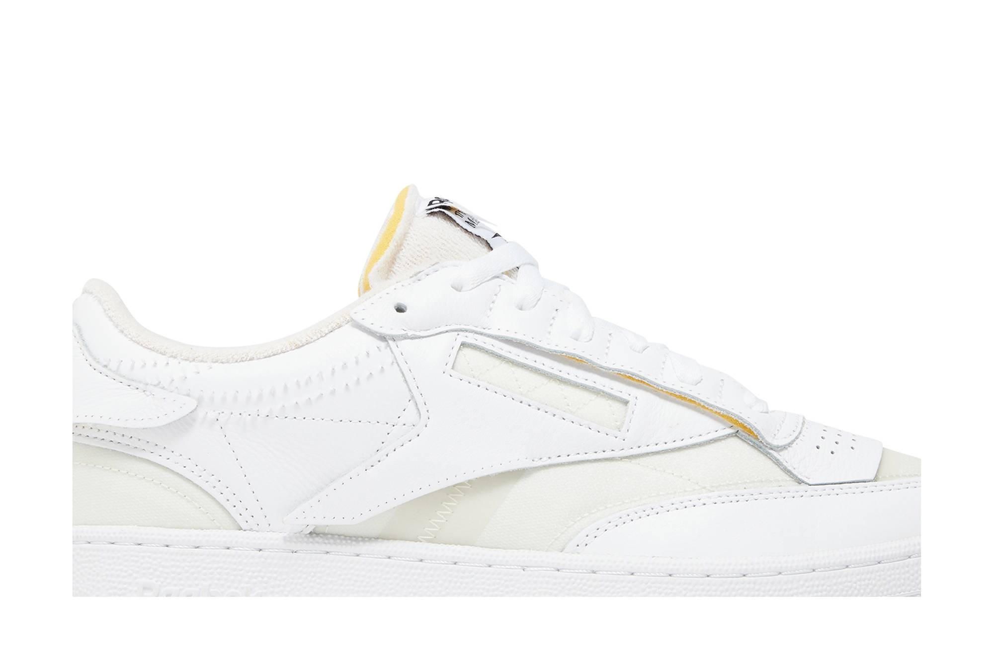 Кроссовки Reebok x Maison Margiela Club C Memory Of - White, белый — фото 2