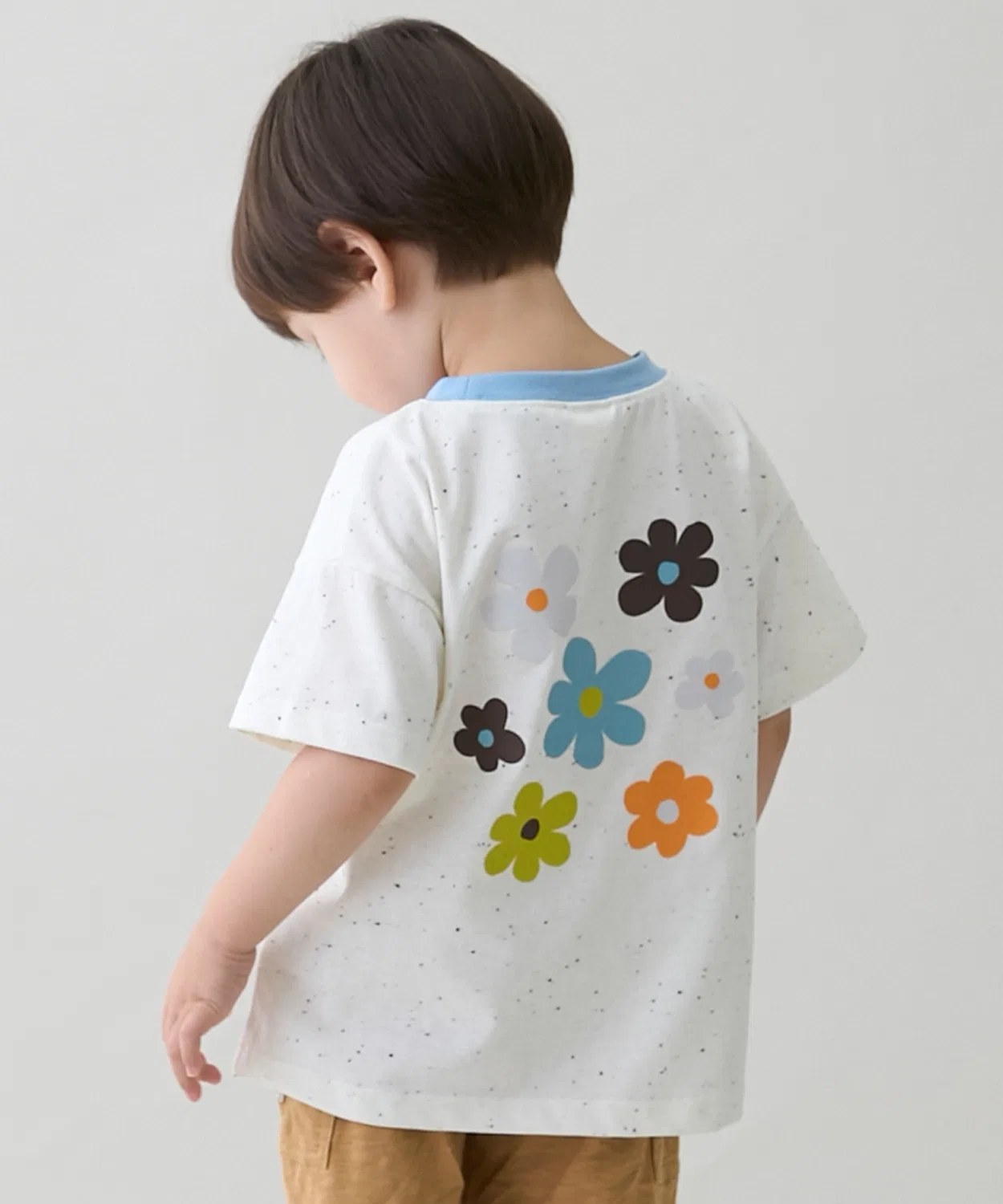 Детская футболка с контактной прохладой без рукавов petit main, Off White