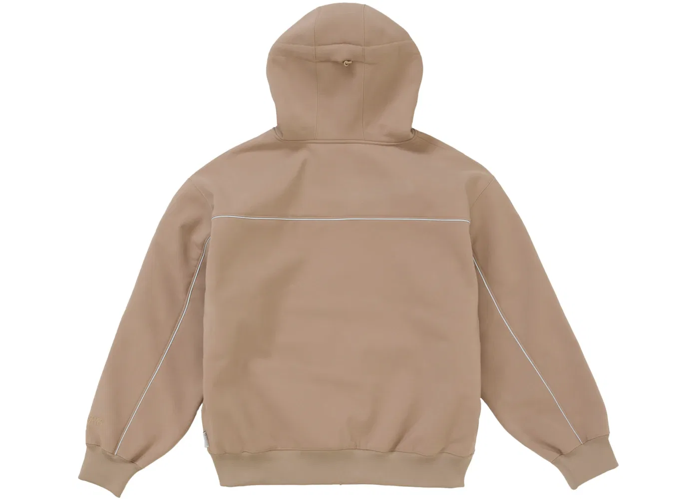 Мужская худи с капюшоном на молнии Windstopper Supreme, Taupe — фото 3