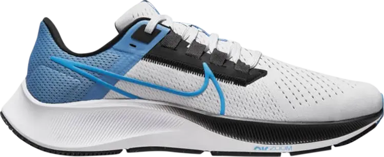Кроссовки Nike Air Zoom Pegasus 38 'Pure Platinum Photo Blue', белый — фото 2