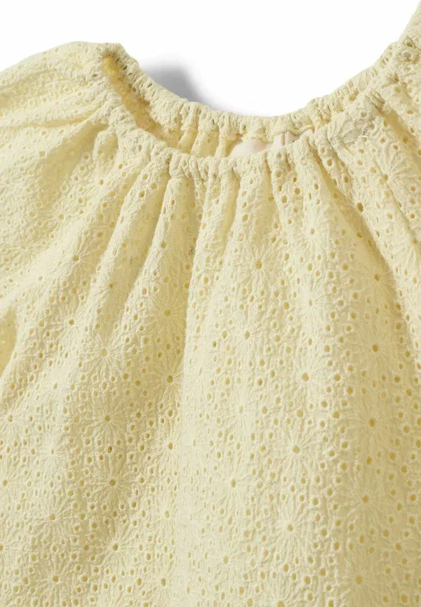 Блузка хлопковая Almina Sofie Schnoor, Butter Yellow, желтый — фото 3