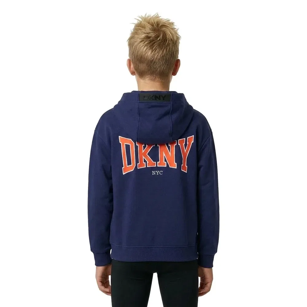 Свитшот D60184 DKNY, синий — фото 4