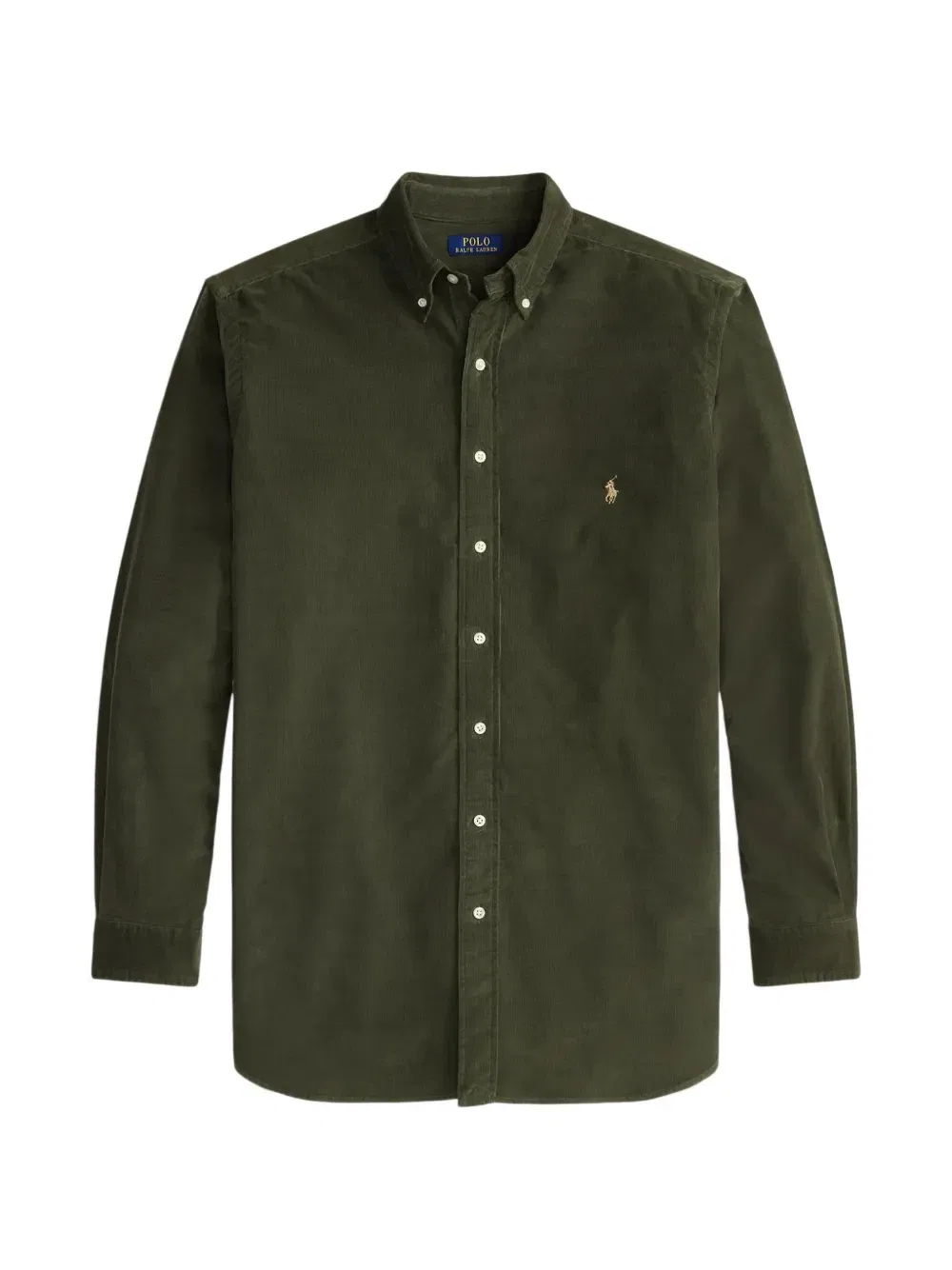 Вельветовая рубашка Pony Polo Ralph Lauren, зеленый