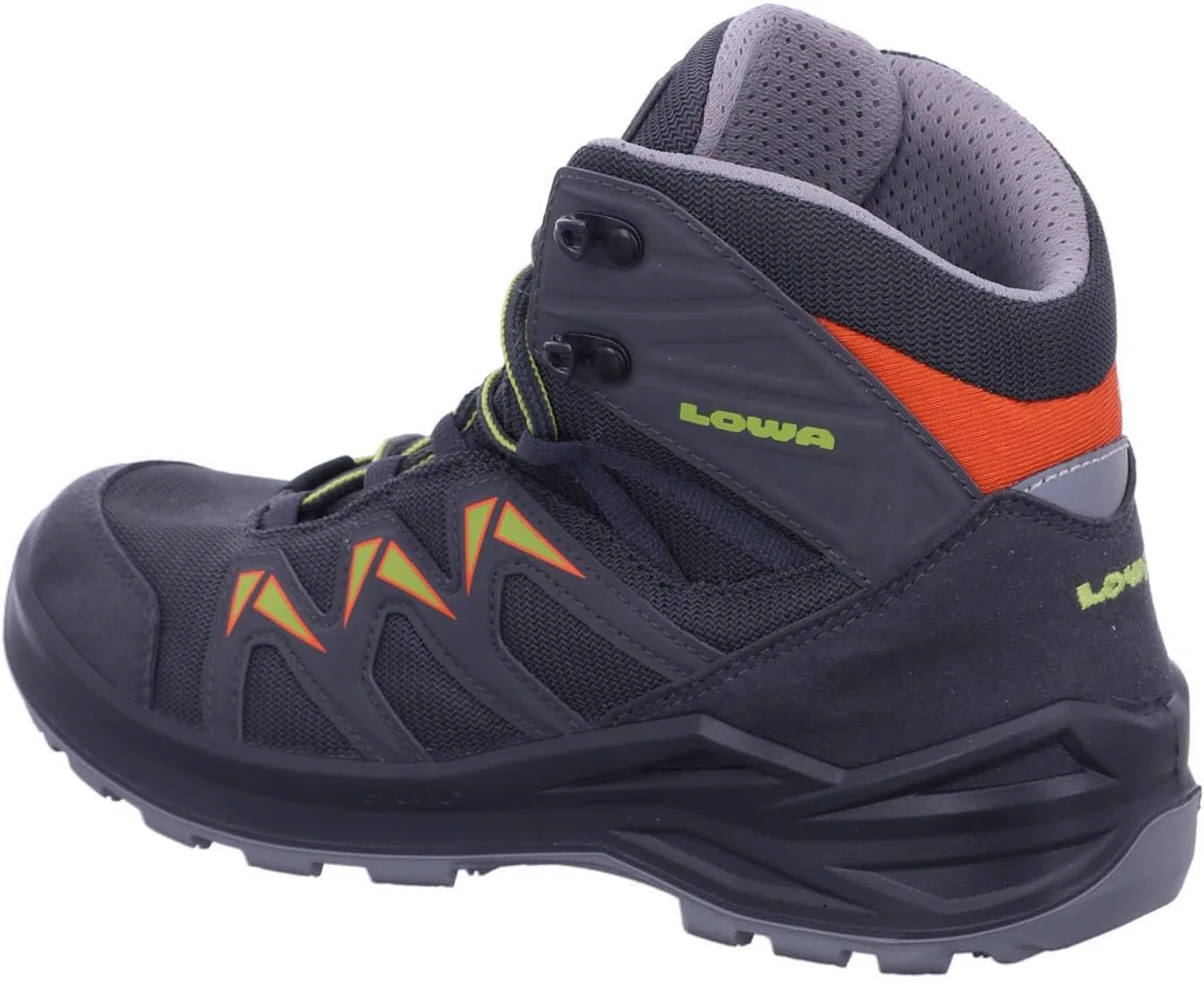 Детские ботинки с мембраной Innox PRO GTX MID Junior LOWA, Grey — фото 3