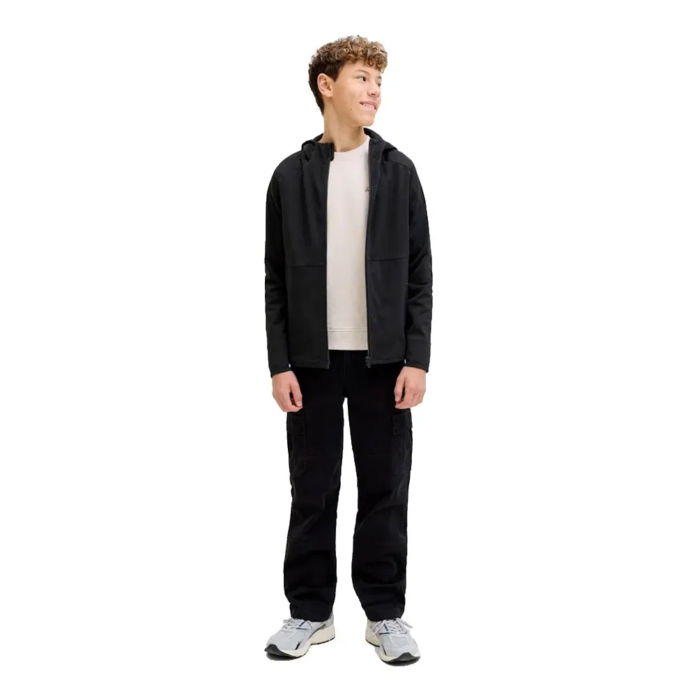 Худи Base Jack & Jones, черный — фото 4