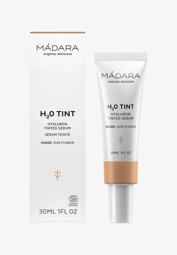 Тонированный увлажняющий крем H2O Tint hyaluron tinted serum Madara Sun Flower 30 мл MáDara, цвет sun flower — фото 2