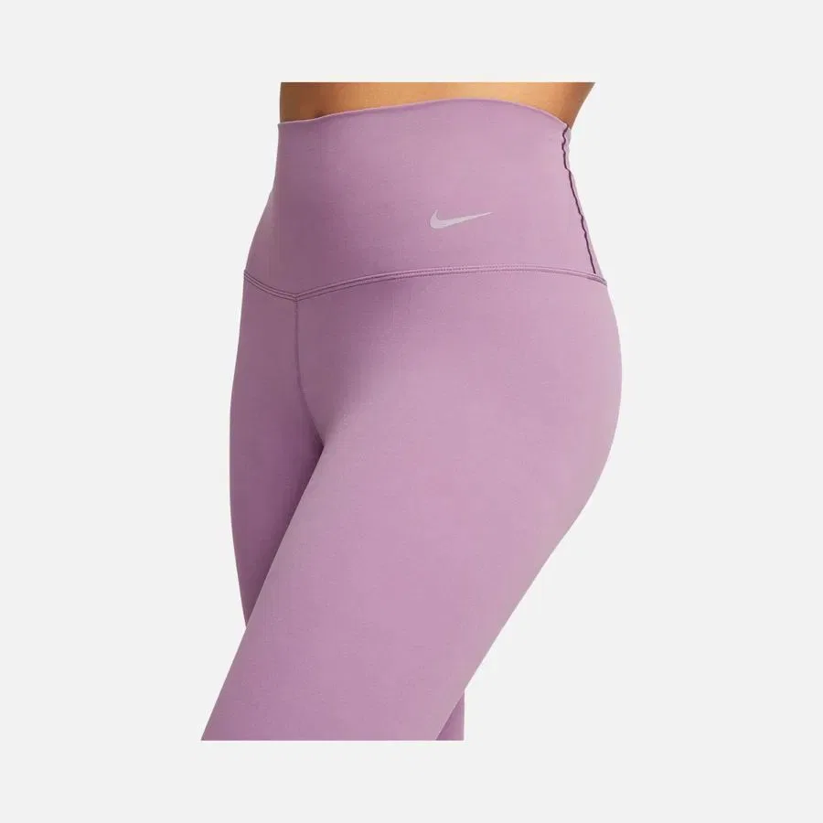 Леггинсы с высокой посадкой InfinaSoft Dri-FIT Zenvy Gentle-Support 7/8 Training Nike, Синий — фото 2