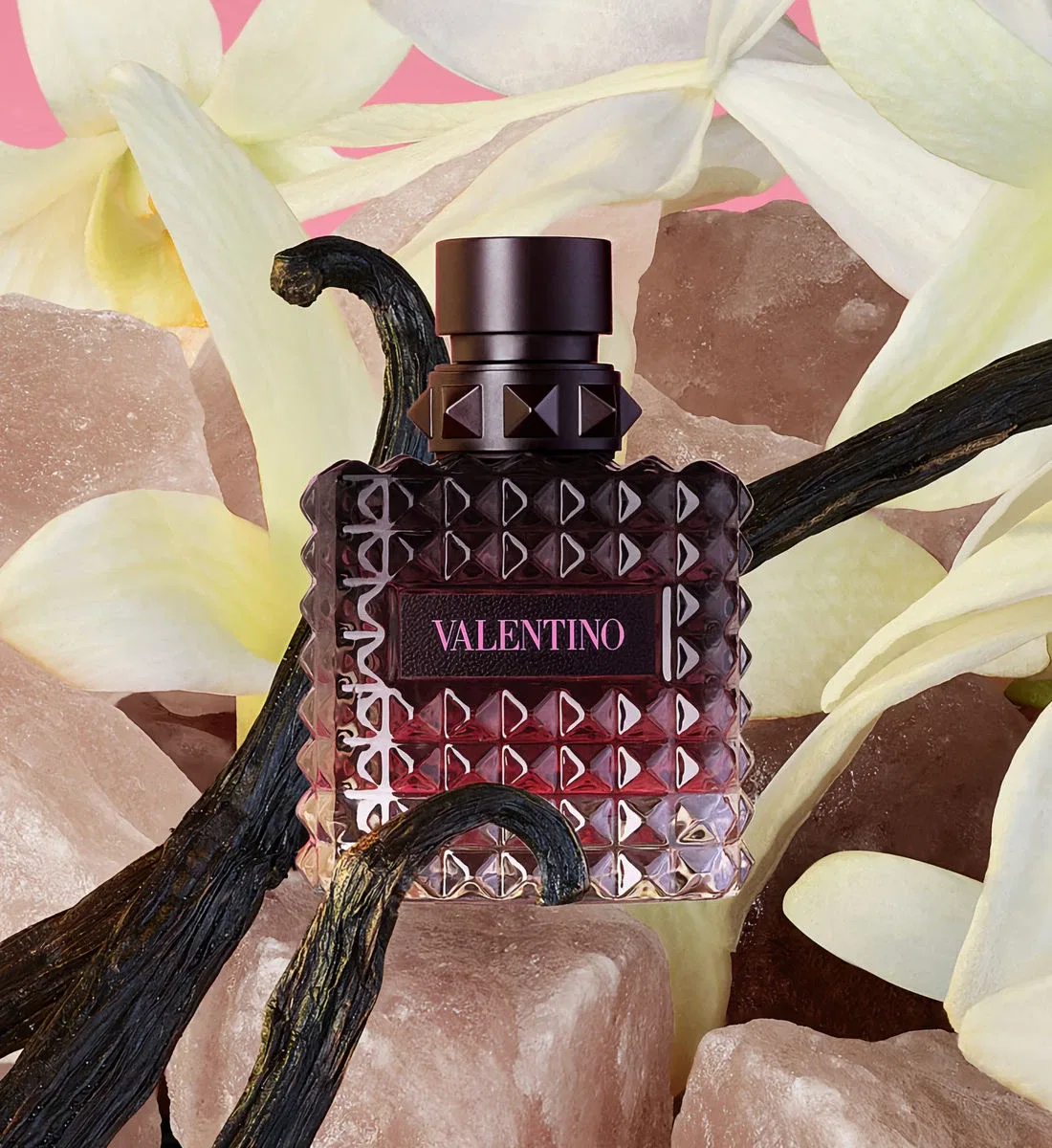 Парфюмерная вода Интенс для неЕ, цветочно-амбровый Valentino Beauty, розовый — фото 2