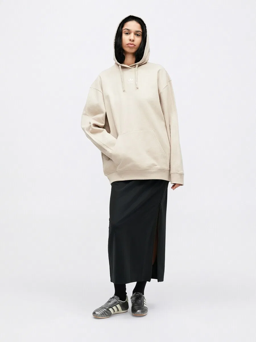 Толстовка ADIDAS ORIGINALS 'Essentials' светло-бежевого цвета — фото 4