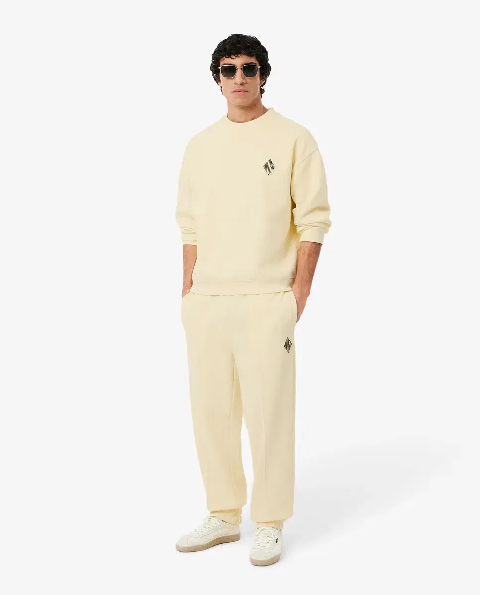 Мужские спортивные штаны с ромбовидным принтом Lacoste, Amarillo