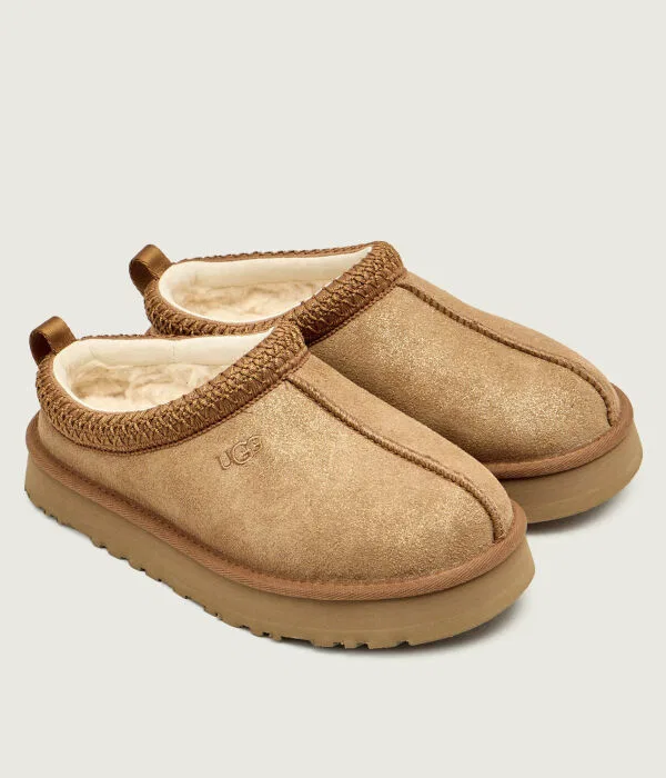 Детские мюли K Tazz Dazzle UGG, бежевый — фото 4