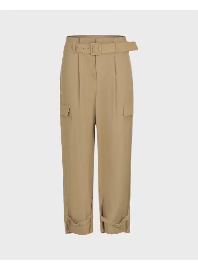 Брюки карго с карманами Zara, хаки
