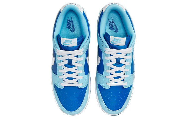 Кроссовки Nike Dunk Low Retro QS, синий/голубой — фото 4