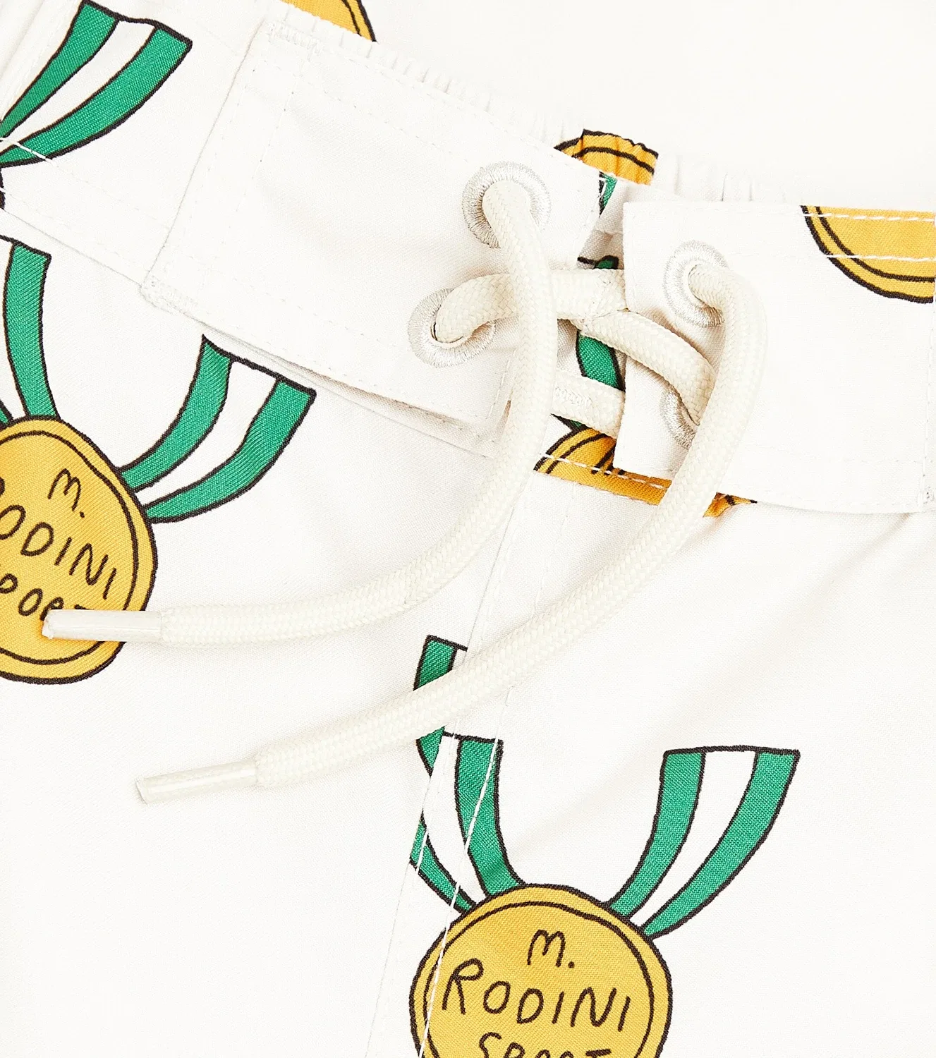 Плавки с поясом на резинке Medal Mini Rodini, серый — фото 3